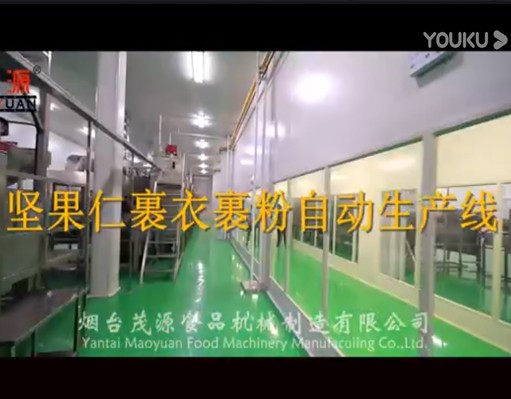 調(diào)味果仁自動(dòng)生產(chǎn)線(xiàn)（堅(jiān)果仁裹衣裹粉）